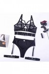 Lingerie Femme Sexy Ensemble Homme Sexy Hot y20.k sous-vêtements Amusants pour Femmes en Dentelle Noire Porte-Jarretelles Ann