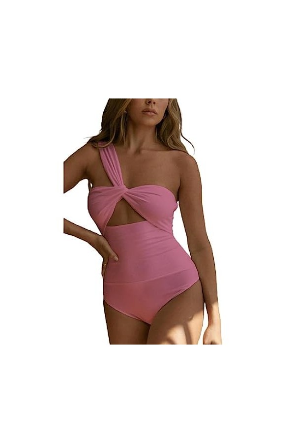 GRONGU Body À Épaule Pour Body Sexy Body Pour Débardeurs Sexy Cutout Body Women Polyester Sleeveless