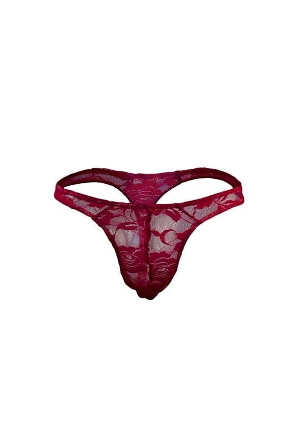 SKFLABOOF Sexy Hot Lingerie Homme Adulte Erotique Chic Tenue Ouvert Travesti Corset Jockstrap Cosplay sous Vetement Dentelle 