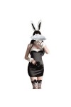 Femmes Cosplay Sous-vêtements Sexy Lapin Tenue Rouge vin 