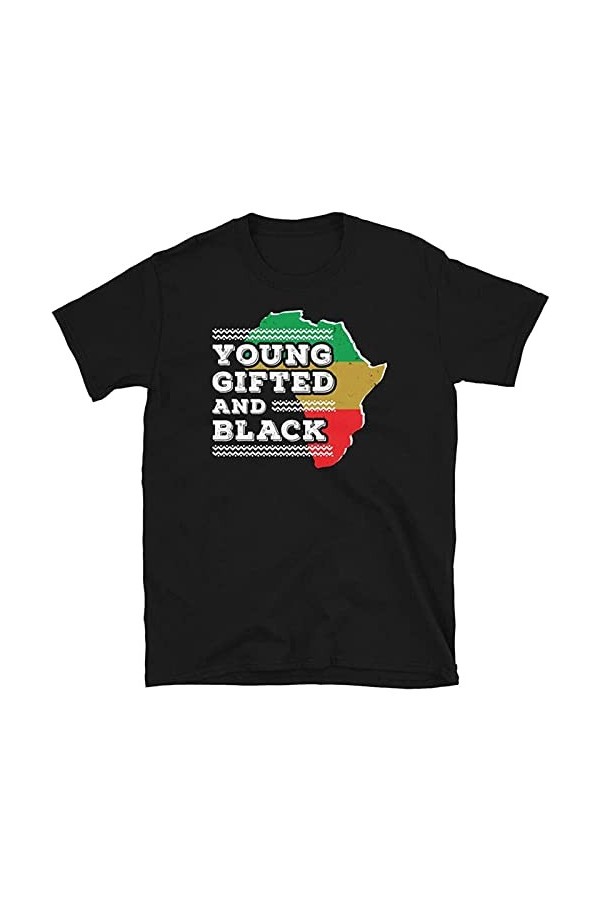bici Black Pride Young Gifted and Black Short-Sleeve Mens T-Shirt Size XXL