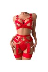 Lingerie Femme Sexy Ensemble Homme Sexy Hot y27k Lingerie Sexy et Amusante à col évidé pour Femmes Ensemble Dentelle Lingerie