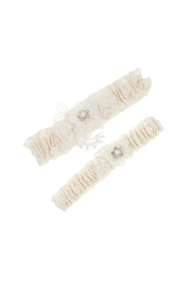 Abaodam 2 Pièces Anneau De Jambe En Dentelle Mariée Femmes Jarretières Bagues Pour Femmes Ceinture Femme Bande De Jambe De Ma