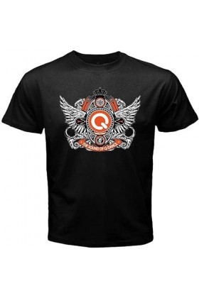 Voglio Q-Dance The Sound of Q Electro House Music Mens Black T-Shirt Size S to 3XL Colour37 S