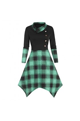 Mini Robe Rose Longues à Sexy pour Femmes Robe Paillette Noir Green, XXXL 