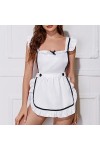 PONNYC Sexy Schoolgirl Cosplay Costume Sexi Lenceria Erotic Lingerie Sexy Lingerie Babydoll Maid Nurse Cosplay Uniforme Lace 