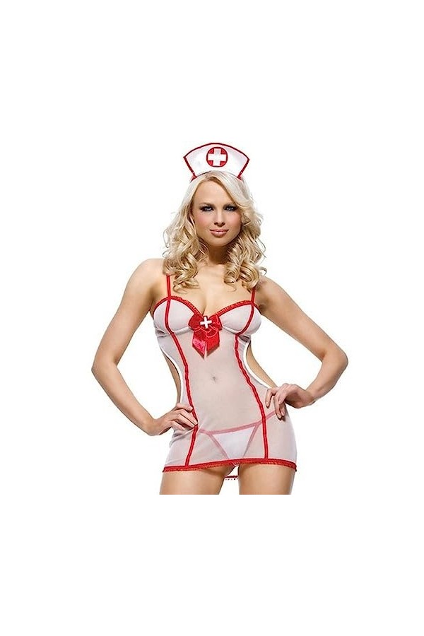 Lingerie femme Erotic Dress Nurse Uniform