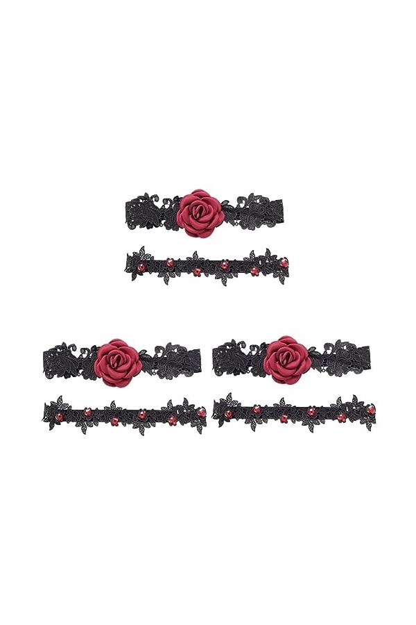 SOIMISS 2 Pièces Cadeau De Demoiselles dhonneur Cadeaux De Demoiselle dhonneur Jarretières pour Mariée Jarretières De Maria