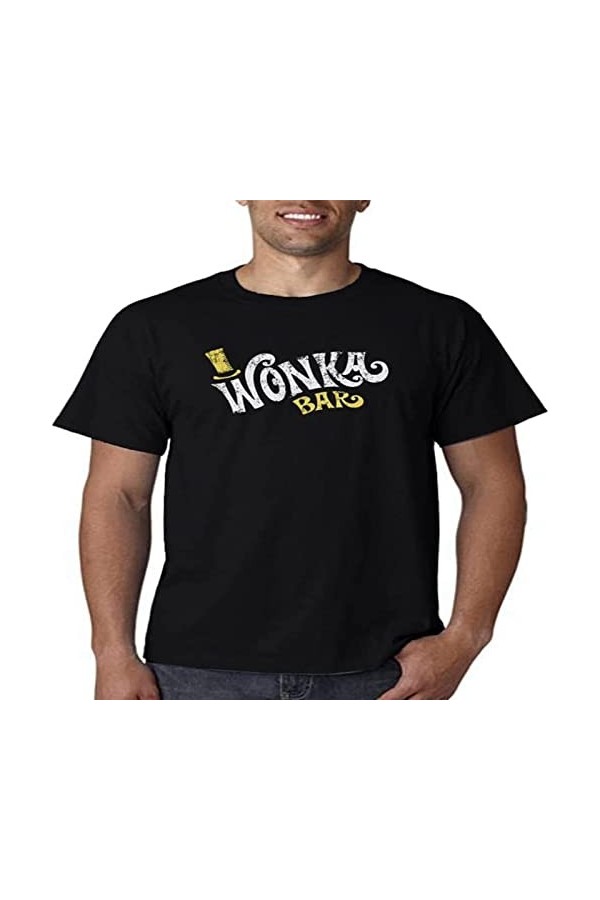 ERNE Wonka Bar T-Shirt - Willy Chocolate Factory Charlie Bucket Roald Dahl Small Large