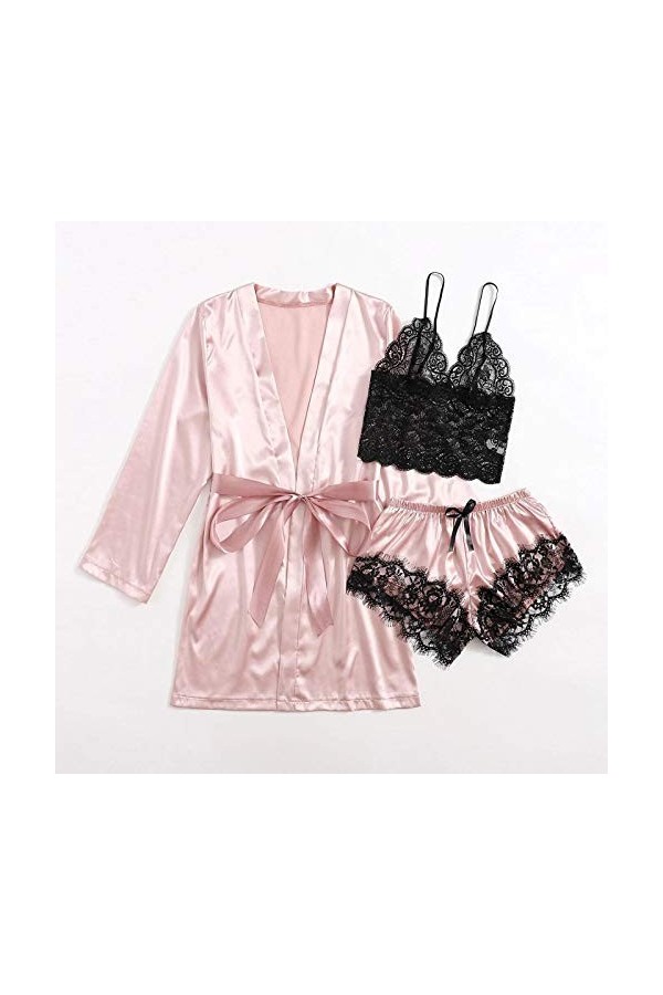 Kwatieh Ensemble Lingerie Femme 2 Pieces - Saint-Valentine Combinaison Femme Sexy Sexy Ensemble Combinaison Ensemble sous-VêT