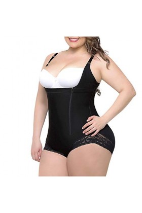 liaddkv Lingerie sexy sexy pour femme - Taille et lifting, Noir , XXXL