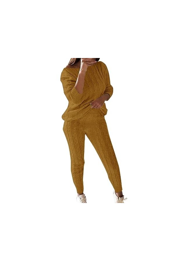 iOoppek Sexy Homewear Combinaison sexy pour femme avec col rond, Bleu ciel, M