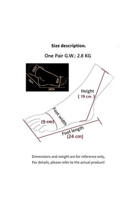 CZSBXBHD 1 Paire Silicone Pied Mannequin - Pied en Silicone Réaliste, Fétichisme du Pied, Lifesize Femelle Pieds Modèle pour 