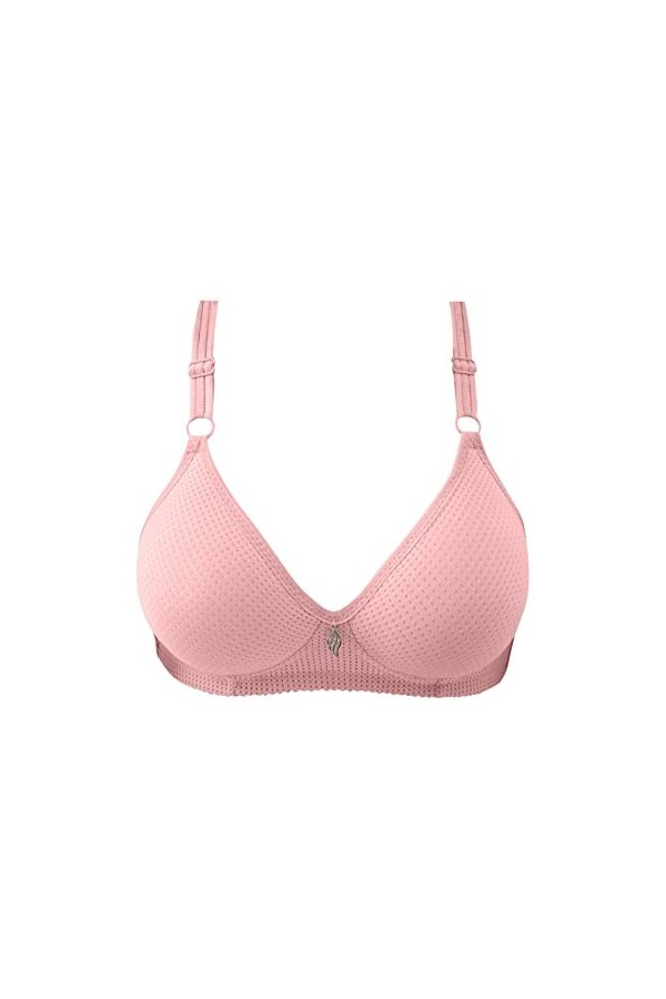 PowerFul-LOT Brassière Dentelle Femme Brassière sans Armature sans Couture Soutien-Gorge de Sport Sports Bra Boucle Latérale 