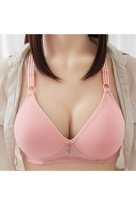 PowerFul-LOT Brassière Dentelle Femme Brassière sans Armature sans Couture Soutien-Gorge de Sport Sports Bra Boucle Latérale 