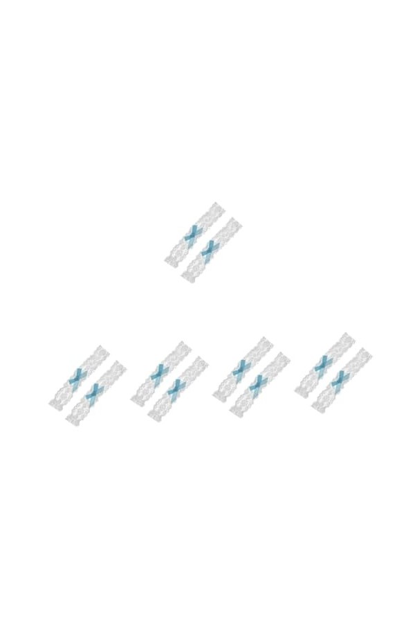 HOMSFOU 4 Pièces De Jarretelles De Mariée en Dentelle Accessoires pour Femmes Jarretelles Extensibles Décor en Macramé Anneau