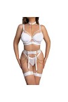 Lingerie Femme Sexy Ensemble Homme Sexy Hot y20.k sous-vêtements Amusants pour Femmes Bracelet en métal Soutien-Gorge Creux C