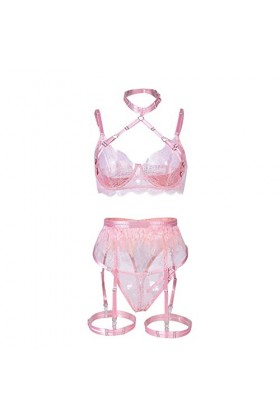 Lingerie Femme Sexy Ensemble Homme Sexy Hot y2*k Femmes Sexy Cosplay Lingerie Ensemble Dentelle Tenue Soutien-Gorge Et Culott