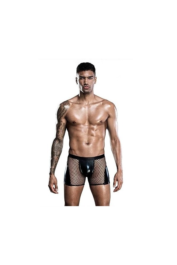 sous-VêTements Respirants pour Hommes, sous-VêTements en Perspective Justaucorps Ensemble De VêTements Sissy Gay Cross-Dressi