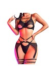 Lingerie pour Femme Femmes Sexy Cosplay Costume Mignon Sexy Lingerie Ensemble Dentelle à Bretelles Camis et Culotte Tenue de 