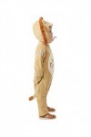 Smiffys Dear Zoo 51576T2 Costume de lion de luxe sous licence officielle, unisexe pour enfant, marron et orange, 3-4 ans