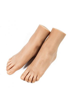 WRQ Silicone Pieds Modèle, Dernier Modèle Beau Matériel Pied 36A TPE, Restaure La Texture Visuelle Et Réaliste Pied Beauté Fé