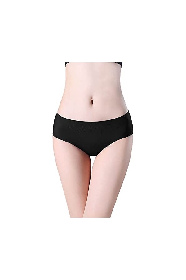 BKSCAYXS Sous-vêtements sexy pour femme - Taille haute - Culotte extensible - Culotte de sport - Taille haute - Pour culotte 