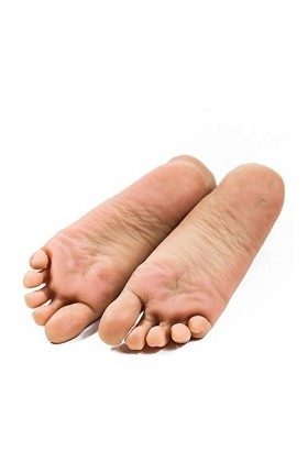 WRQ Silicone Pieds Modèle, Dernier Modèle Beau Matériel Pied 36A TPE, Restaure La Texture Visuelle Et Réaliste Pied Beauté Fé