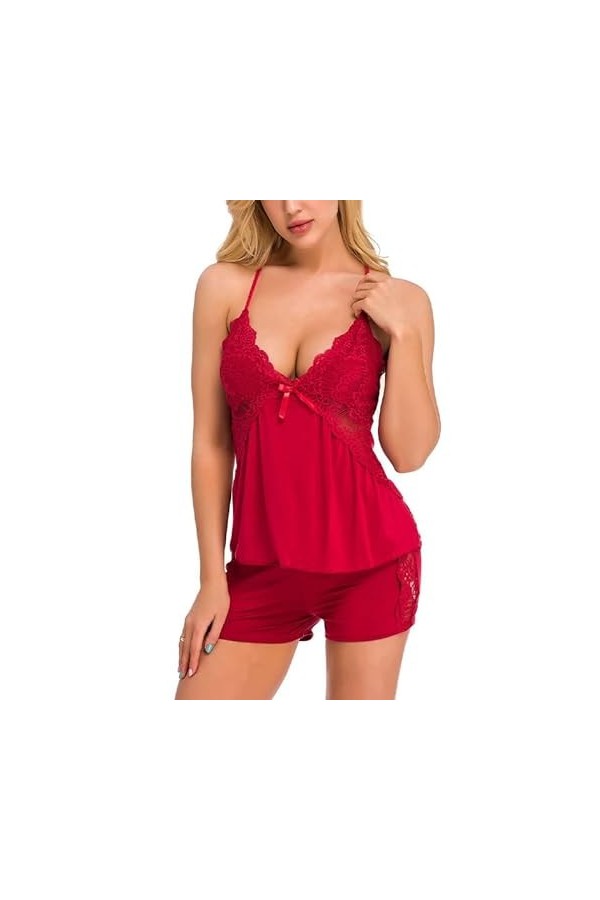 Ensemble de Lingerie, Costume de Lingerie en Polyester à Bretelles pour Les Cadeaux de la Saint-Valentin 12 