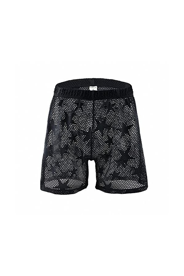 Lingerie Sexy pour Hommes Pantalon Moyen pour Homme, Pantalon De Maison, Pantalon Décontracté, Pantalon À Cinq Points, Tissu 