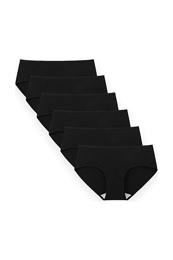 UOWEG Lingerie Taille Basse Confortable Femmes Culottes pièces Tentation 6 sous-vêtements intimes Lingerie Sexy Hot Chaude B