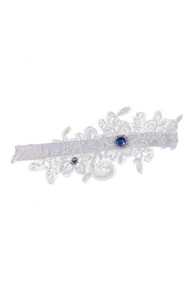ifundom Jarretière De Mariage en Dentelle Jarretière Robe De Mariée Jarretière Florale Jarretières De Mariage pour La Mariée 