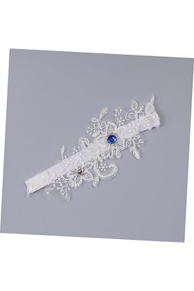 ifundom Jarretière De Mariage en Dentelle Jarretière Robe De Mariée Jarretière Florale Jarretières De Mariage pour La Mariée 