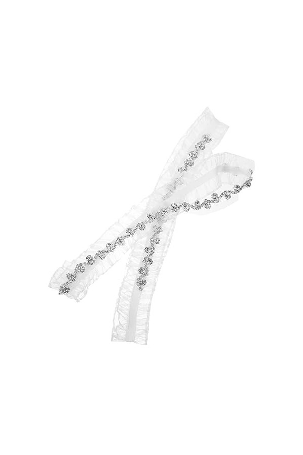 Abaodam 2 Pièces Jarretière De Mariée Pour Le Jour Du Mariage Jarretière En Dentelle Pour Femme Jarretelles En Dentelle Ceint