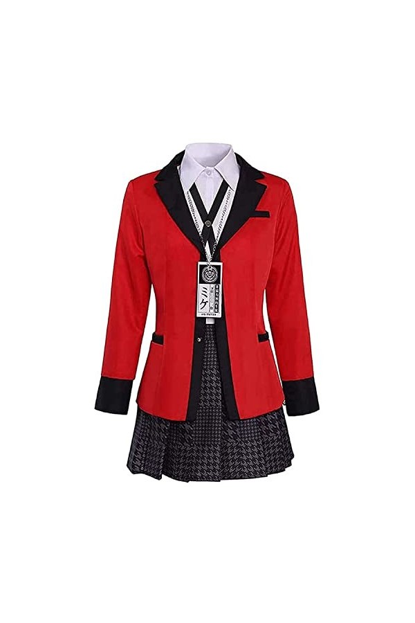 SOOYOOYOO Yomoduki Runa Costume Déguisements Pour Kakegurui Jeu de Rôle [Le Costume Nest Pas Vendu Ou Créé Par Kakegurui Yom