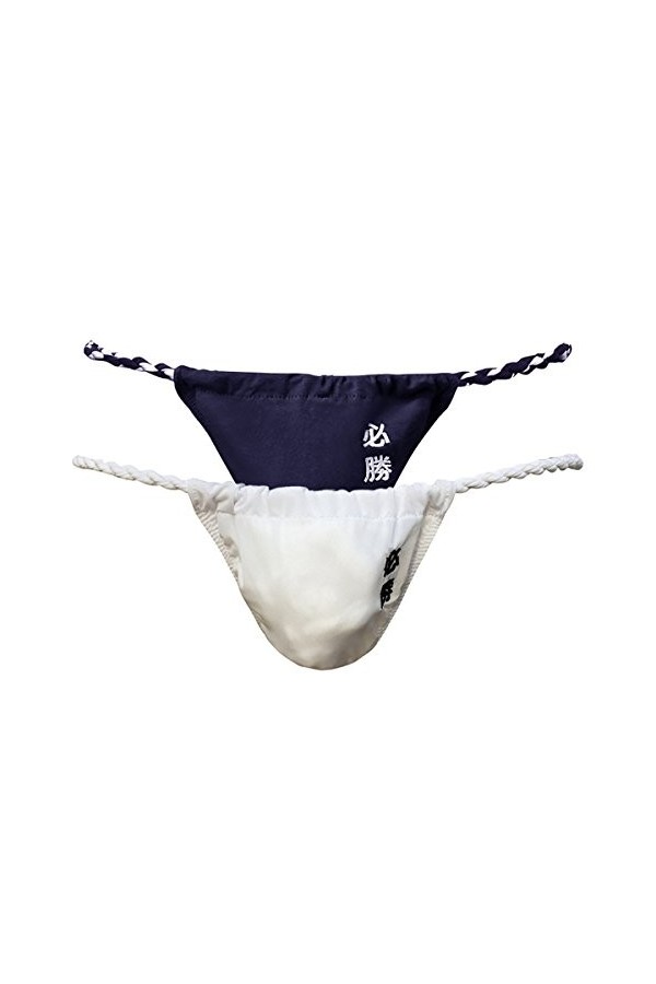 QiaTi Strings Sexy pour Hommes Jockstrap élastique G-String Briefs Mini Sumo Wrestling sous-vêtements