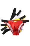 QiaTi Strings Sexy pour Hommes Jockstrap élastique G-String Briefs Mini Sumo Wrestling sous-vêtements