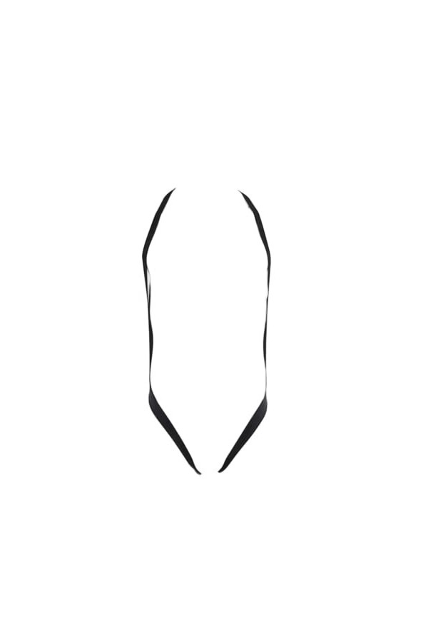 OLIns Homme Suspensoir Jockstrap String Justaucorps Combinaisons Jarretelles Bodywear Nounours Color:White,Size:One Size 