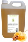 Purespa Huile de Massage végétale parfumée - 100% Massage Naturelle exotique Oranger, 5 Litres 