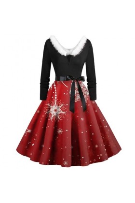 Robes DNoël pour Femmes De Taille Supérieure Robes DNoël pour Femmes De Taille Supérieure Robes Femmes Noël Robe Femme Chic