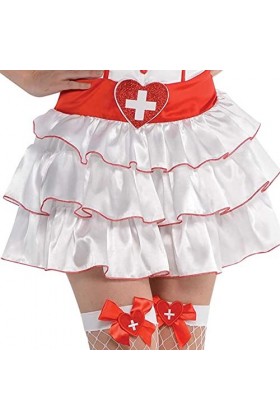 Yummy Bee - Costume dinfirmière coquine pour femme – Déguisement sexy Halloween – Grande taille 36-46 36-38 