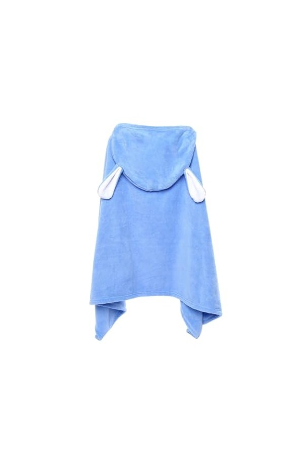 SUIOPPYUW 2 Options de tailles pour serviettes de bain, polyvalentes pour toute la famille, serviette à capuche pour enfants,