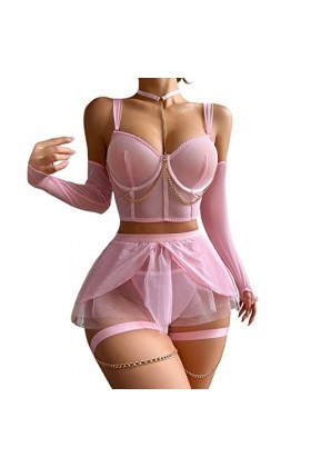 Lingerie Femme Sexy Ensemble Homme Sexy Hot y20.k Soutien supérieur à la Mode et Sexy pour Femmes avec Petite Poitrine et Ann