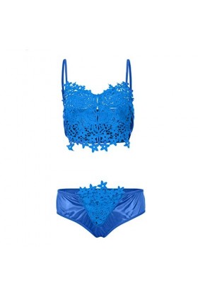 Vêtements De Nuit Femme Sexy Ensemble Soutien Gorge et String Ensemble Lingerie Sexy Ensemble Erotique sous-Vetements Dentell