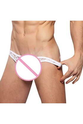 Zshosam Ensemble de lingerie érotique Femme Sexy Sexy Licou Dentelle Slips Knickers Culotte Taille Basse Dentelle Hommes Sous