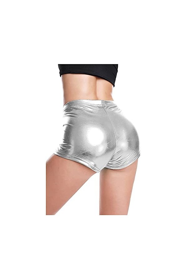 Ensemble de lingerie érotique pour femme Sexy Sexy Halter Dentelle Taille Haute Faux Pantalon Rave Pantalon Court Sexy Short 