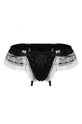 Ensemble de lingerie érotique pour femme Sexy Sexy Licol Dentelle Ouverte Culotte Sous-vêtements Sous-vêtements Bas G-string 