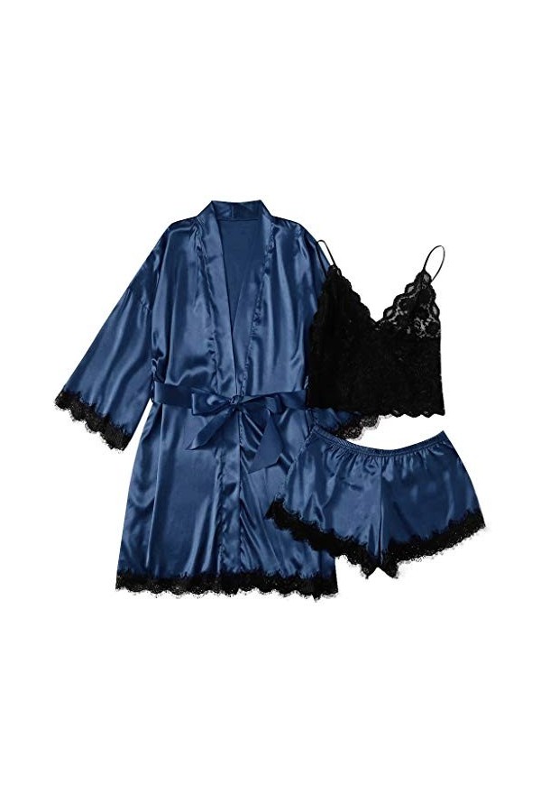 Body Sexy Femme érotique Sous Vetements Feminins Sexy Dentelle Satin Robe Ensemble Lingerie Feminine Sexy Lingerie Sexy Hot C