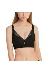 Section Mince pour Femmes de Dentelle de Grande Taille sans Anneau en Acier Respirant Sexy Confortable Soutien-Gorge de Rasse