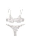Lingerie Sexy Ensemble Femme Sexy Vêtements De Nuit Dentelle sous-Vetements 2 Pièce Ensemble Soutien Gorge et String Erotique